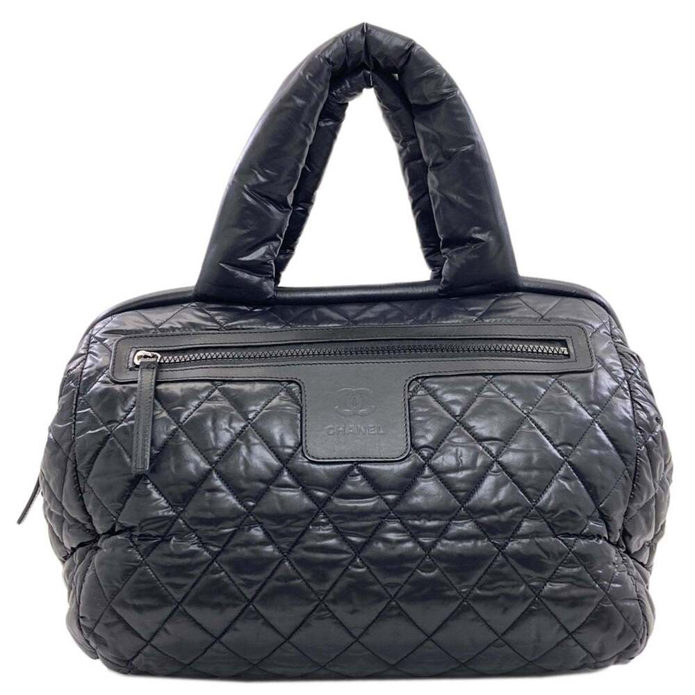 CHANEL Black Boston Bag